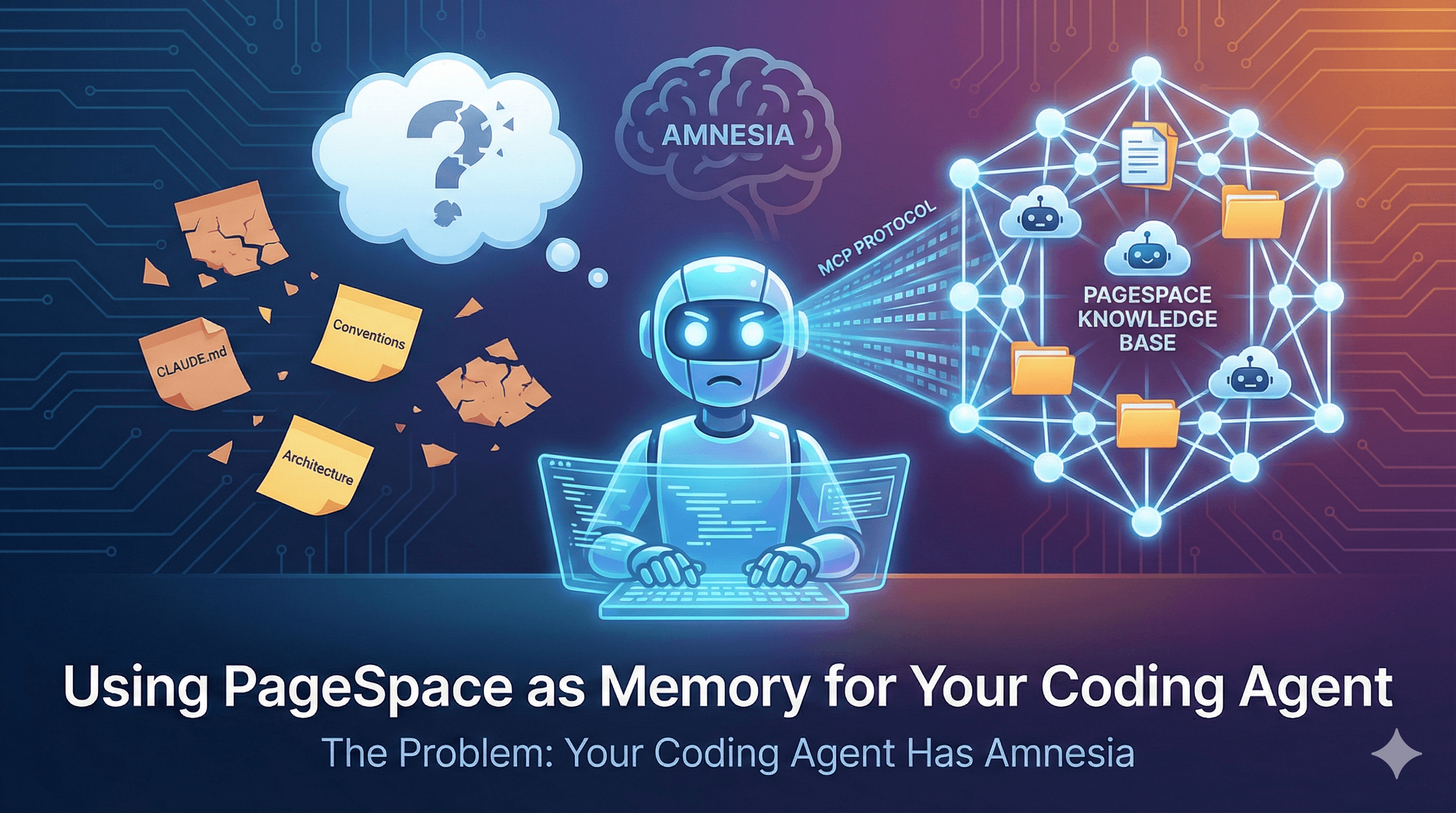Using PageSpace as Memory for Your Coding Agent